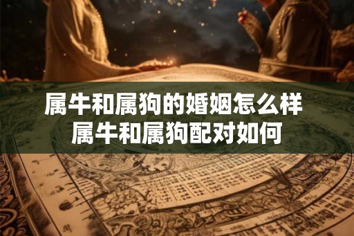 属牛和属狗的婚姻怎么样 属牛和属狗配对如何