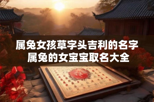 属兔女孩草字头吉利的名字 属兔的女宝宝取名大全