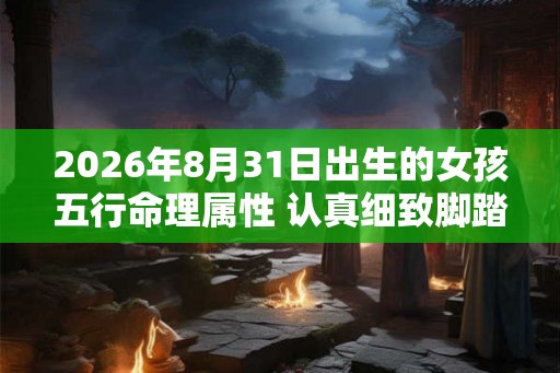2026年8月31日出生的女孩五行命理属性 认真细致脚踏实地