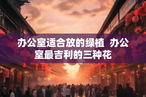 办公室适合放的绿植  办公室最吉利的三种花