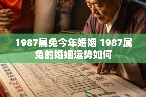 1987属兔今年婚姻 1987属兔的婚姻运势如何 1987属兔今年婚姻 1987属兔的婚姻运势如何