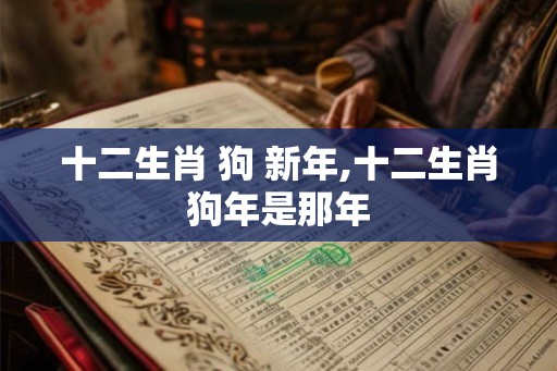 十二生肖 狗 新年,十二生肖狗年是那年
