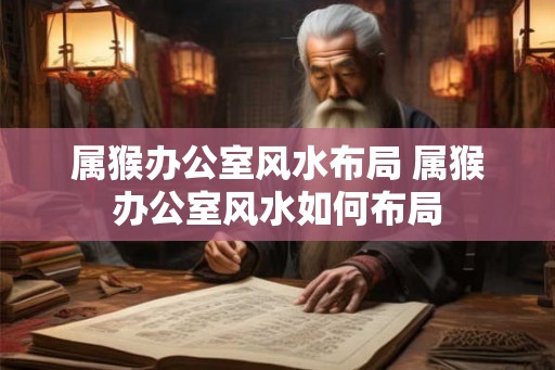 属猴办公室风水布局 属猴办公室风水如何布局