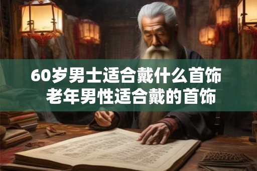 60岁男士适合戴什么首饰 老年男性适合戴的首饰 60岁男士适合戴什么首饰 老年男性适合戴的首饰