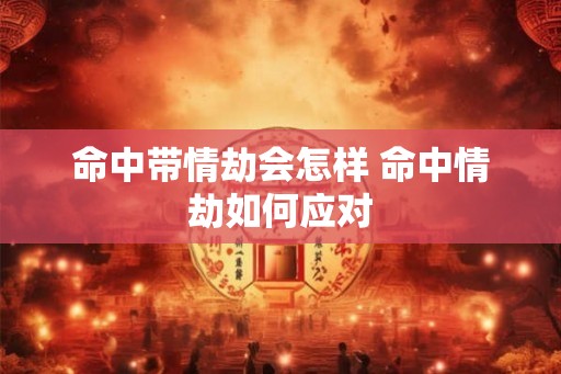 命中带情劫会怎样 命中情劫如何应对