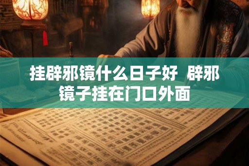 挂辟邪镜什么日子好 辟邪镜子挂在门口外面 挂辟邪镜什么日子好 辟邪镜子挂在门口外面