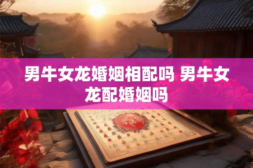 男牛女龙婚姻相配吗 男牛女龙配婚姻吗