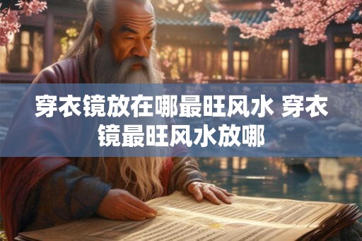 穿衣镜放在哪最旺风水 穿衣镜最旺风水放哪