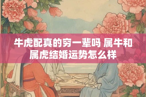 牛虎配真的穷一辈吗 属牛和属虎结婚运势怎么样