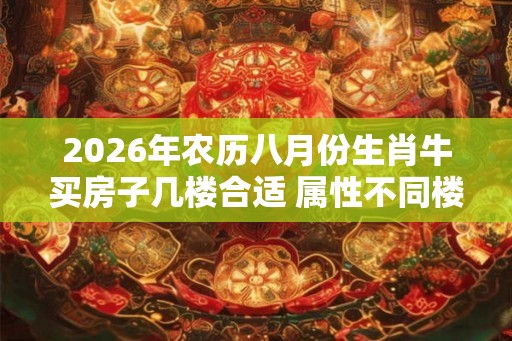 2026年农历八月份生肖牛买房子几楼合适 属性不同楼层不同