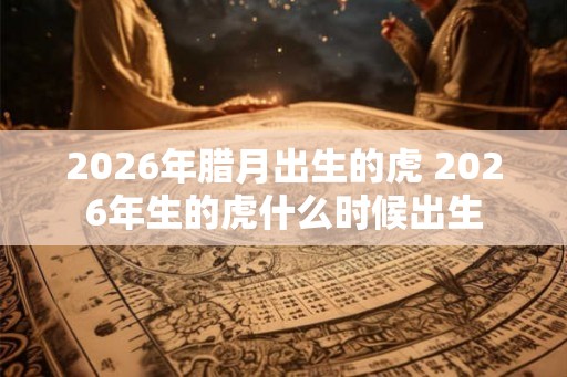 2026年腊月出生的虎 2026年生的虎什么时候出生