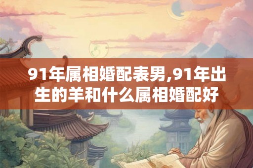 91年属相婚配表男,91年出生的羊和什么属相婚配好