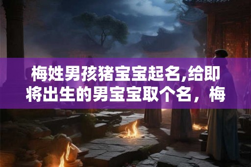 梅姓男孩猪宝宝起名,给即将出生的男宝宝取个名,梅姓。 梅姓男孩猪宝宝起名,给即将出生的男宝宝取个名,梅姓。