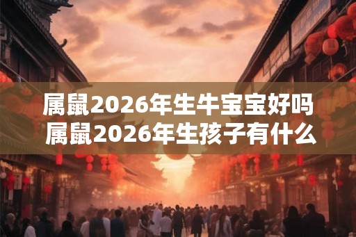 属鼠2026年生牛宝宝好吗 属鼠2026年生孩子有什么影响