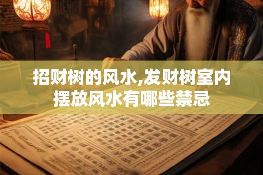招财树的风水,发财树室内摆放风水有哪些禁忌