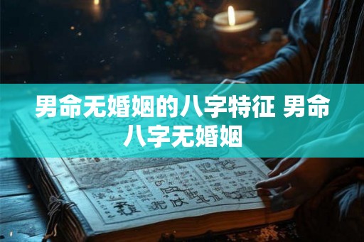 男命无婚姻的八字特征 男命八字无婚姻