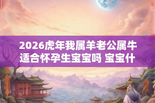 2026虎年我属羊老公属牛适合怀孕生宝宝吗 宝宝什么时候出生最好