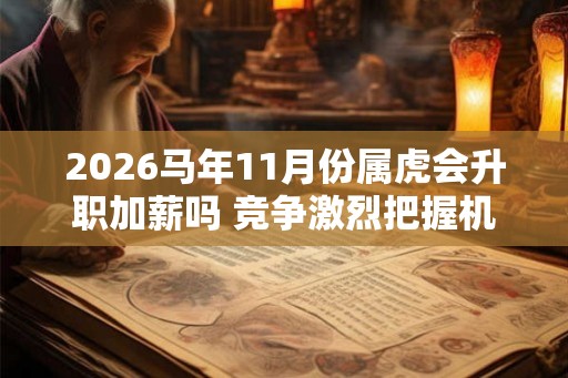 2026马年11月份属虎会升职加薪吗 竞争激烈把握机遇