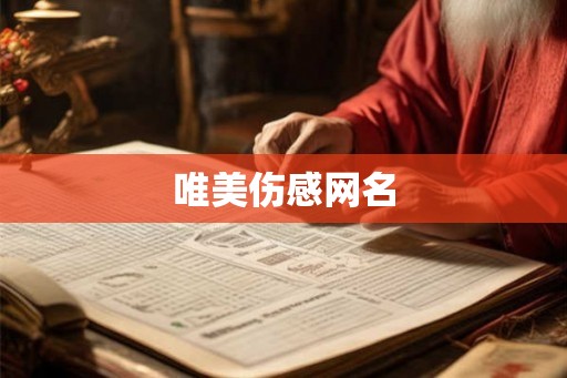 唯美伤感网名