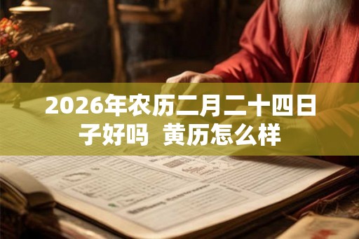 2026年农历二月二十四日子好吗  黄历怎么样