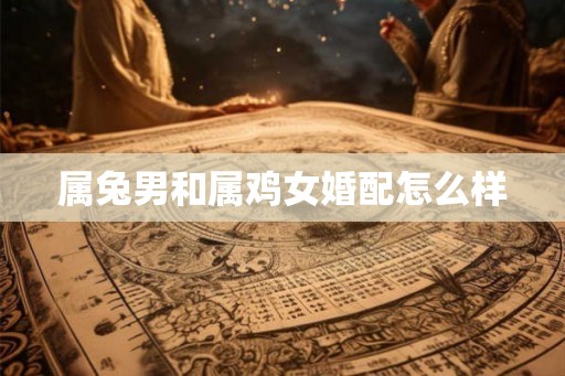 属兔男和属鸡女婚配怎么样