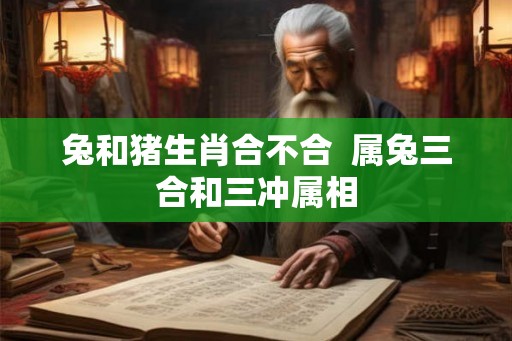 兔和猪生肖合不合  属兔三合和三冲属相