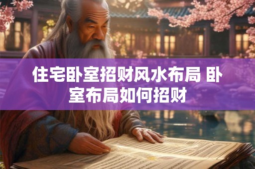 住宅卧室招财风水布局 卧室布局如何招财