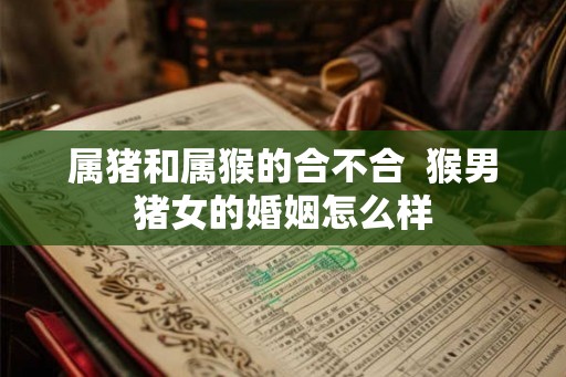 属猪和属猴的合不合  猴男猪女的婚姻怎么样