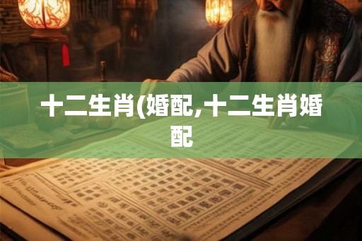 十二生肖(婚配,十二生肖婚配