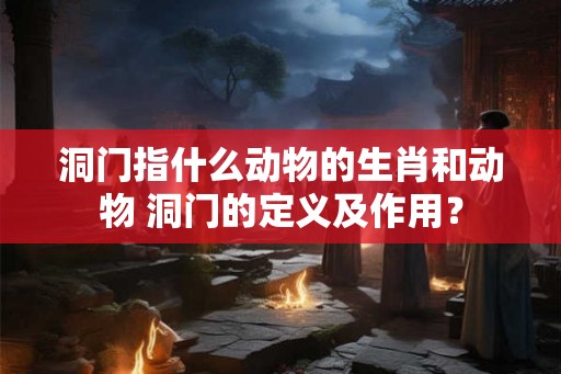 洞门指什么动物的生肖和动物 洞门的定义及作用？