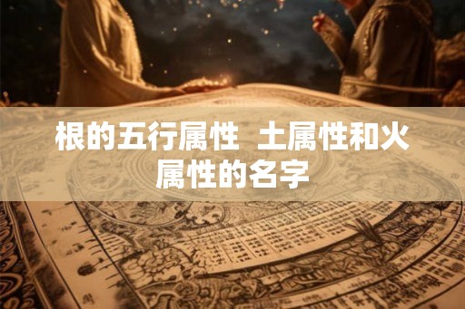 根的五行属性 土属性和火属性的名字 根的五行属性 土属性和火属性的名字