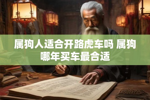 属狗人适合开路虎车吗 属狗哪年买车最合适