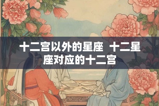十二宫以外的星座  十二星座对应的十二宫