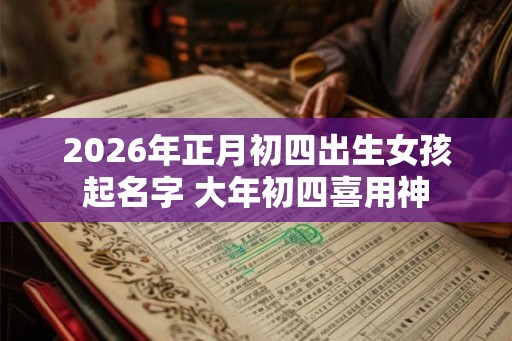 2026年正月初四出生女孩起名字 大年初四喜用神