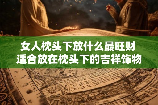 女人枕头下放什么最旺财 适合放在枕头下的吉祥饰物
