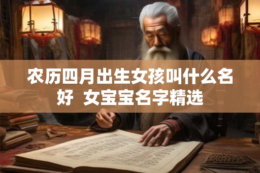 农历四月出生女孩叫什么名好  女宝宝名字精选