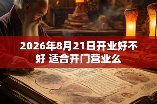 2026年8月21日开业好不好 适合开门营业么