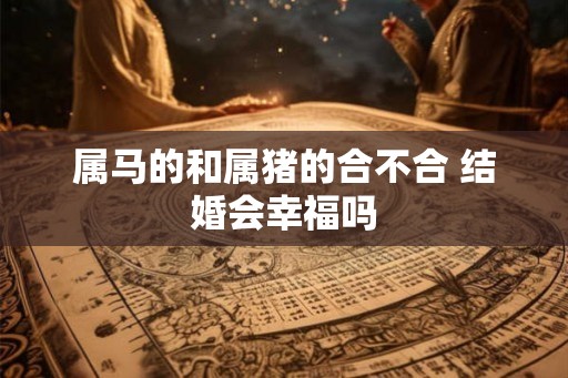 属马的和属猪的合不合 结婚会幸福吗 属马的和属猪的合不合 结婚会幸福吗