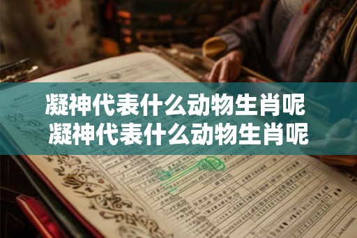 凝神代表什么动物生肖呢 凝神代表什么动物生肖呢