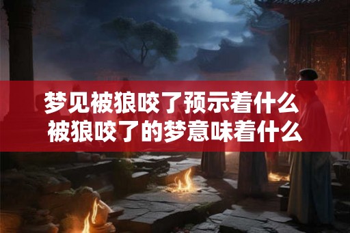梦见被狼咬了预示着什么 被狼咬了的梦意味着什么 梦见被狼咬了预示着什么 被狼咬了的梦意味着什么