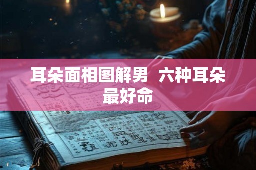 耳朵面相图解男  六种耳朵最好命