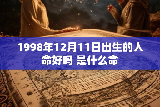 1998年12月11日出生的人命好吗 是什么命