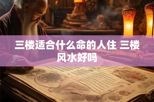三楼适合什么命的人住 三楼风水好吗