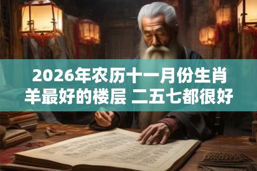 2026年农历十一月份生肖羊最好的楼层 二五七都很好