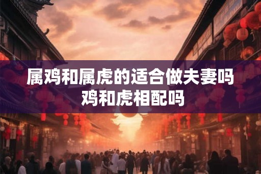 属鸡和属虎的适合做夫妻吗 鸡和虎相配吗