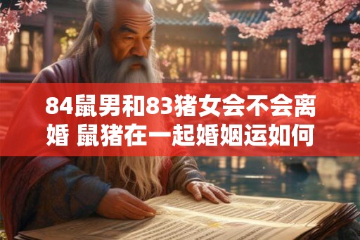 84鼠男和83猪女会不会离婚 鼠猪在一起婚姻运如何 84鼠男和83猪女会不会离婚 鼠猪在一起婚姻运如何