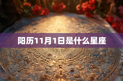 阳历11月1日是什么星座