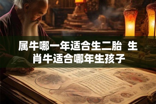属牛哪一年适合生二胎  生肖牛适合哪年生孩子
