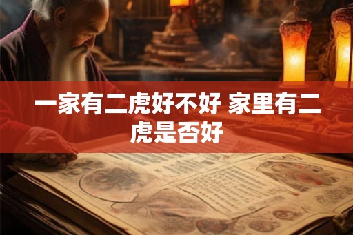一家有二虎好不好 家里有二虎是否好