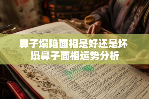 鼻子塌陷面相是好还是坏 塌鼻子面相运势分析